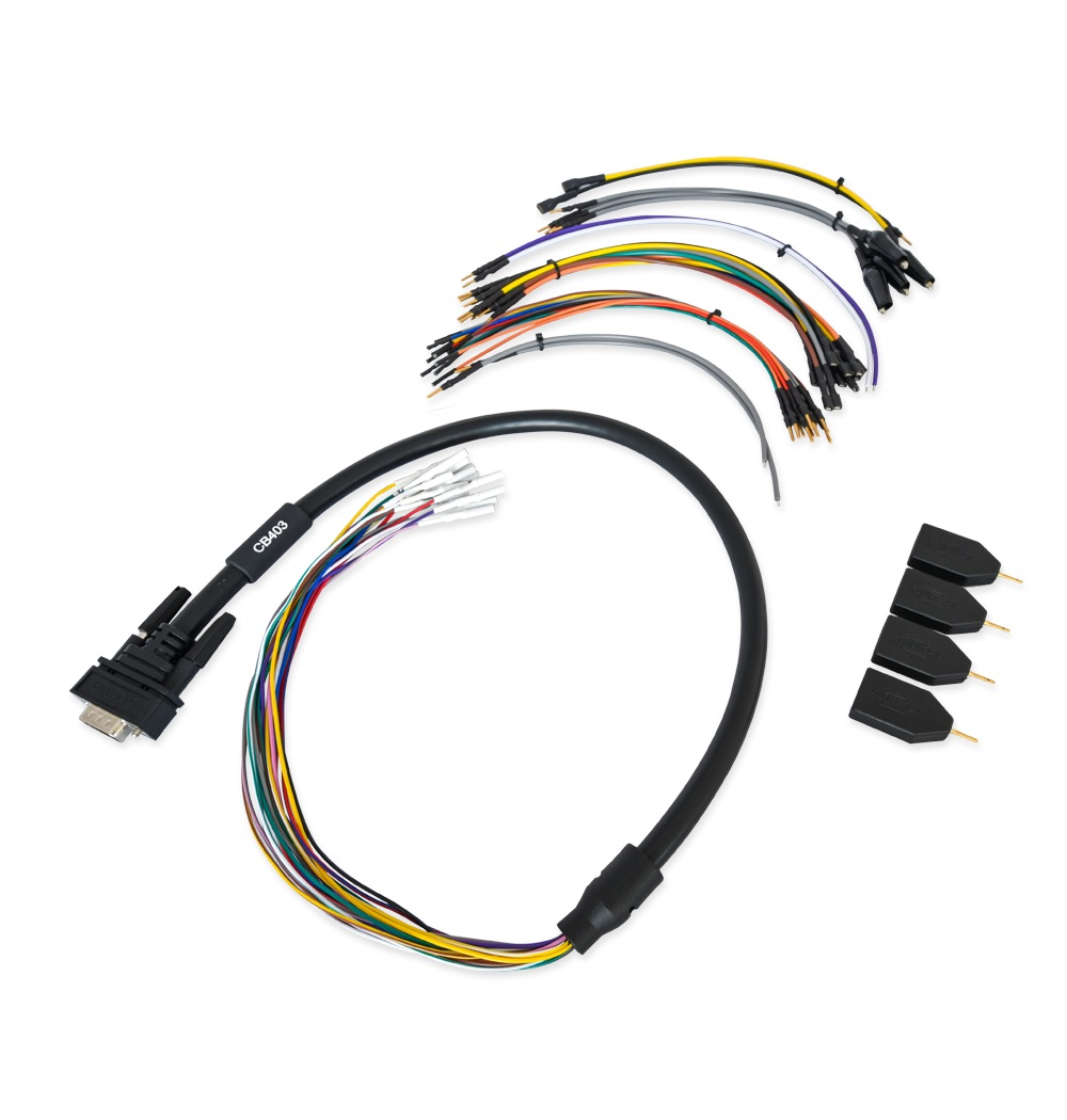 Abrites DS-BOX Extended Cable Set for direct connection with various Automotive/Truck modules on Bench work