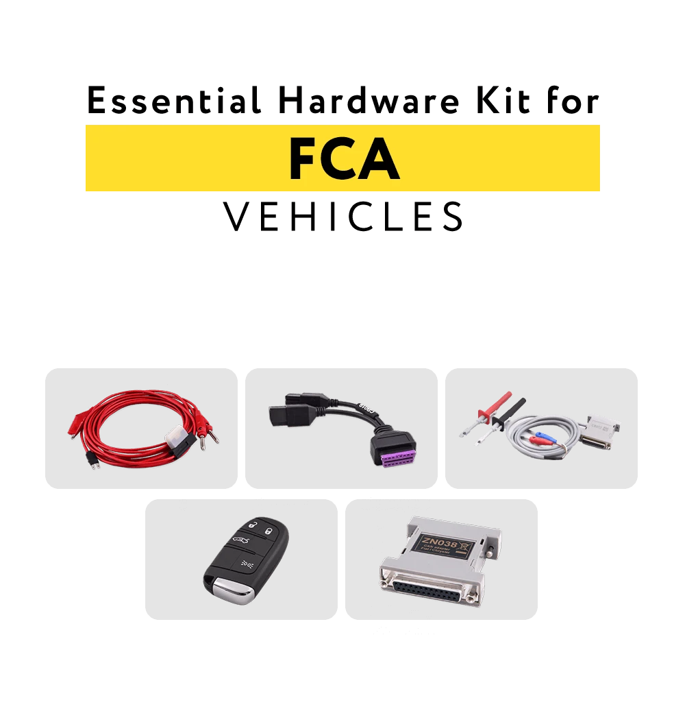 مجموعة الـ (هارد واير) الأساسية لـ FCA مركبة بحلول عام ABRITES