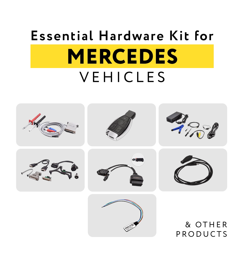 Essential Hardware Kit für Mercedes-Benz Pkw von ABRITES