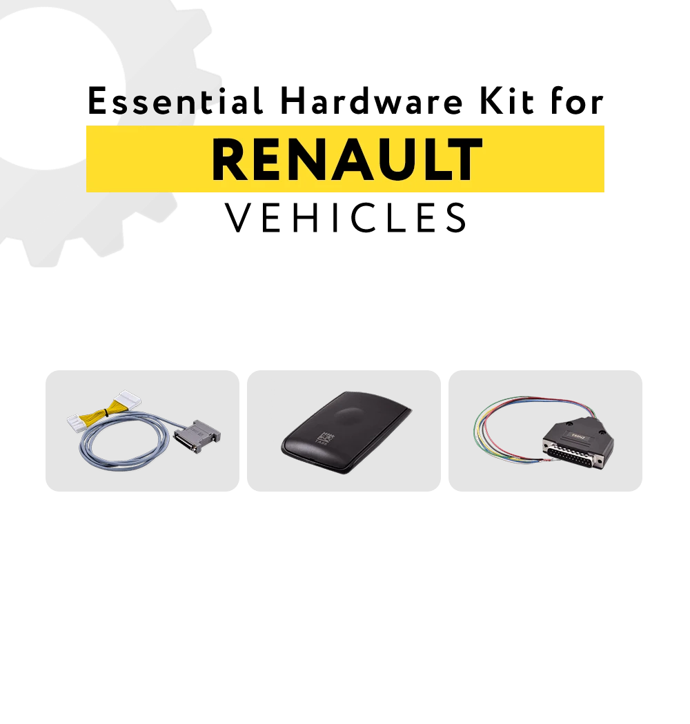 Essential Hardware Kit für Renault & Dacia by Abrites