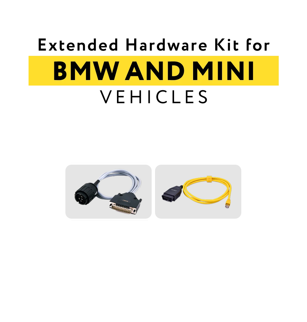 Kit matériel étendu pour véhicules BMW et MINI par Abrites