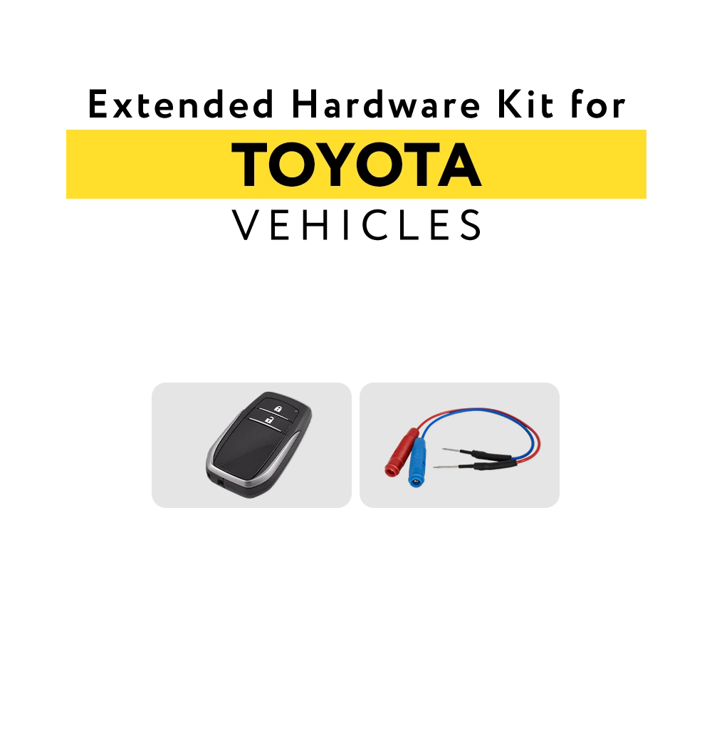 Kit matériel étendu pour véhicules Toyota, Lexus et Scion par Abrites