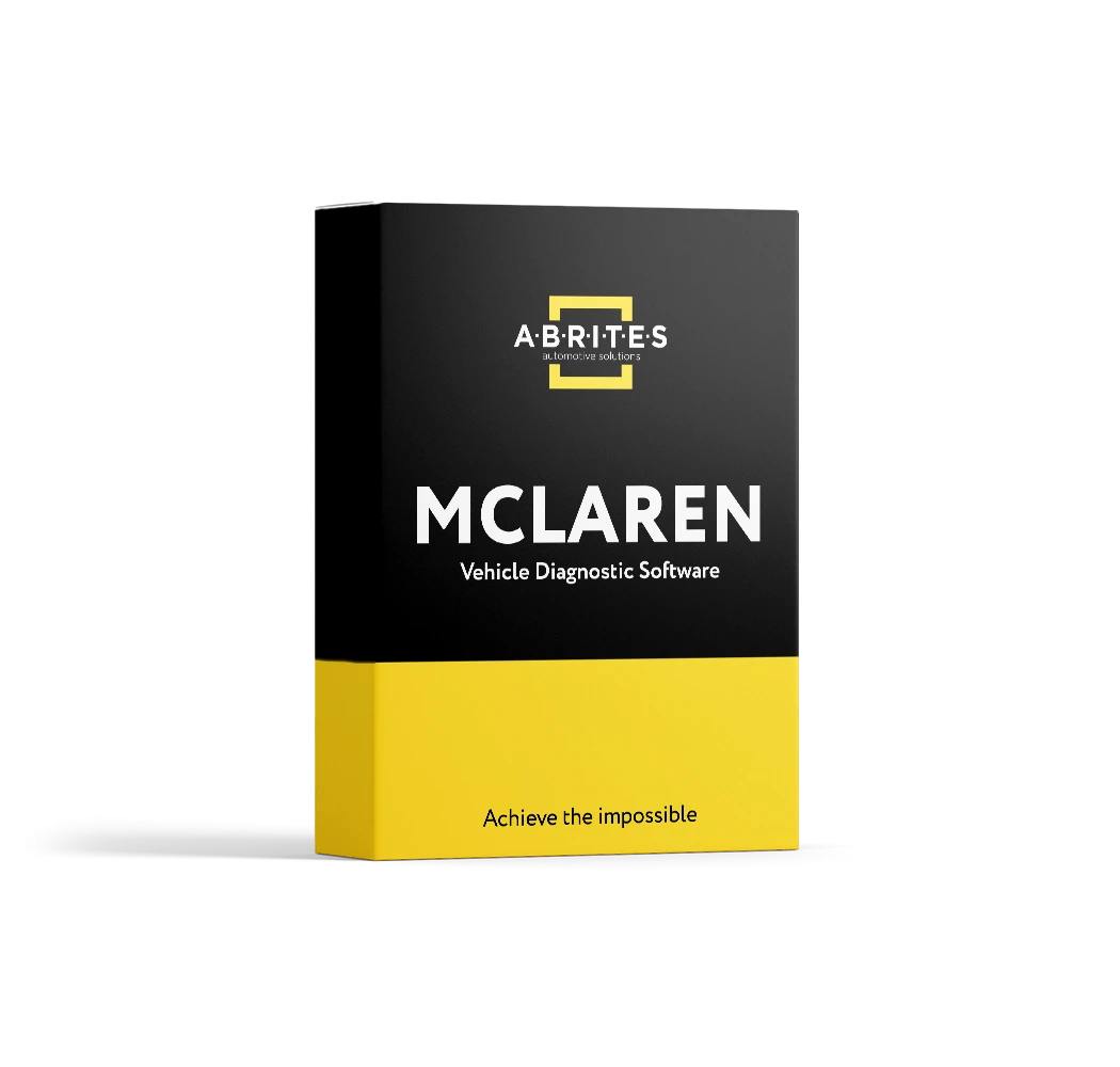 Abrites Advanced Diagnostics für McLaren Fahrzeuge