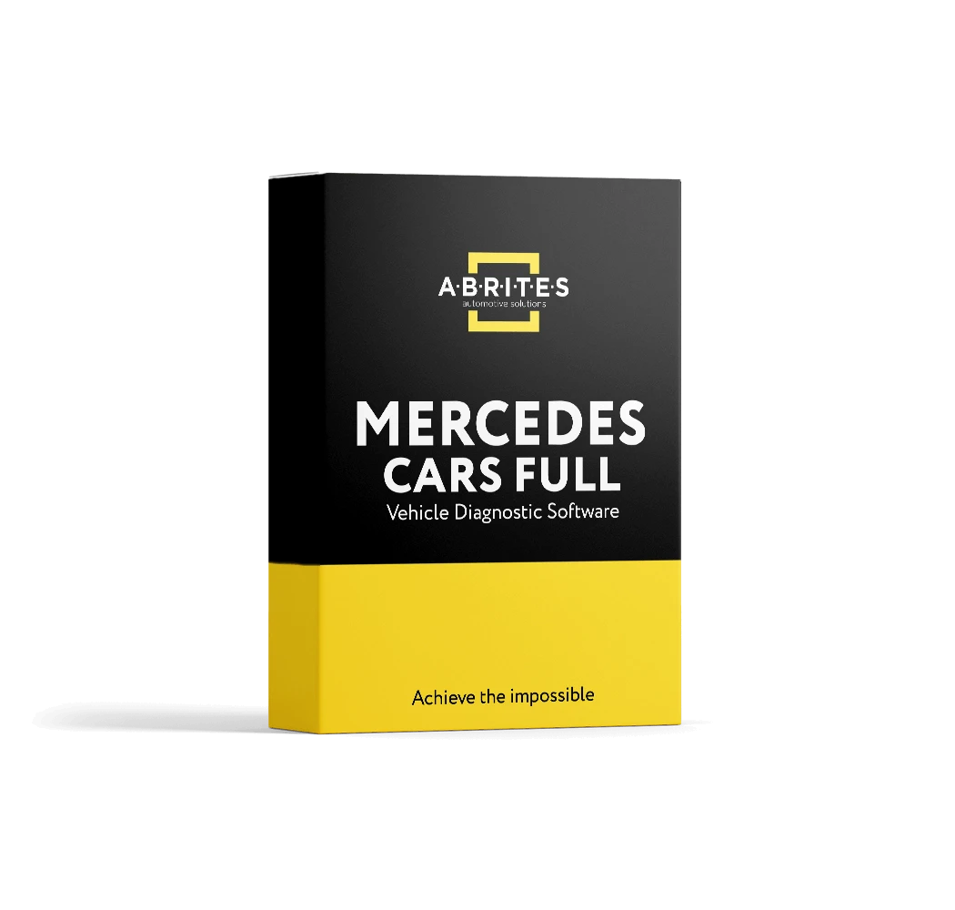Komplettes ABRITES-Softwarepaket für Mercedes-Benz Cars