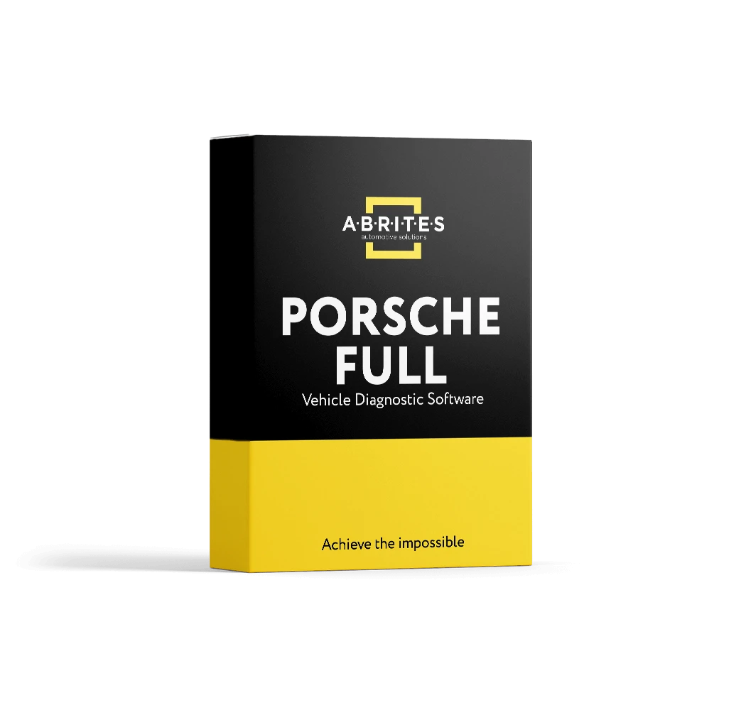 Komplettes ABRITES Softwarepaket für Porsche Fahrzeuge