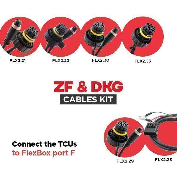 Magicmotorsport Kit Cable TCU ZF (6/8HP) - DKG